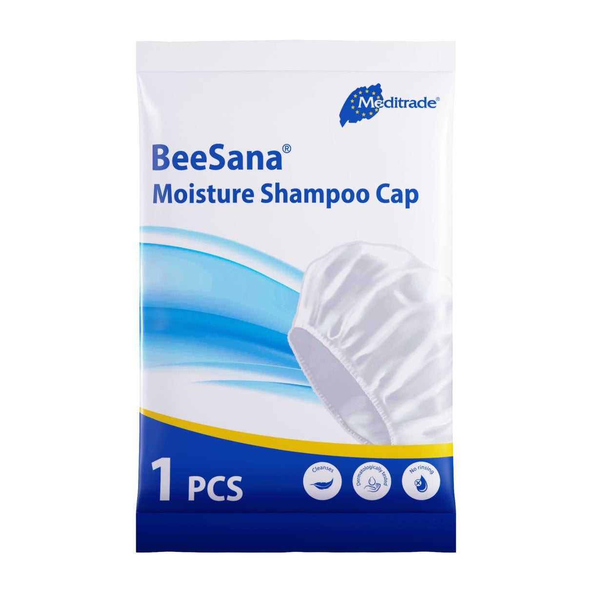 Beesana® Shampoo-Haube, Einmal Waschhaube, unsteril