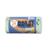 Bio-Müllbeutel, 100 % kompostierbar 1 Rolle (5 Stück × 240 l)