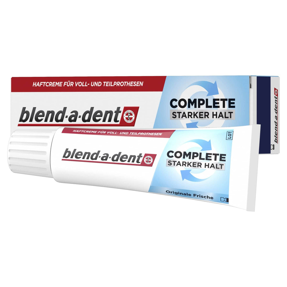blend-a-dent Complete Haftcreme, Originale Frische 47 g Tube