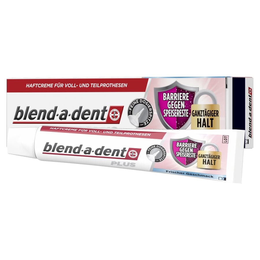 blend-a-dent Plus Haftcreme, Frischer Geschmack