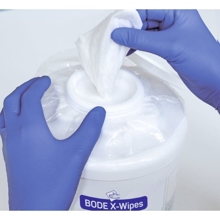 BODE X-Wipes Vliesrolle Tuchspendersystem Flächenreinigung Desinfektion