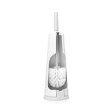 Brabantia Classic Toilettenbürstengarnitur mit Halter, 42 cm weiß