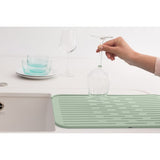 Brabantia Abtropfmatte Silikon, 32,5 x 43,8 cm