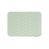 Brabantia Abtropfmatte Silikon, 32,5 x 43,8 cm jade green