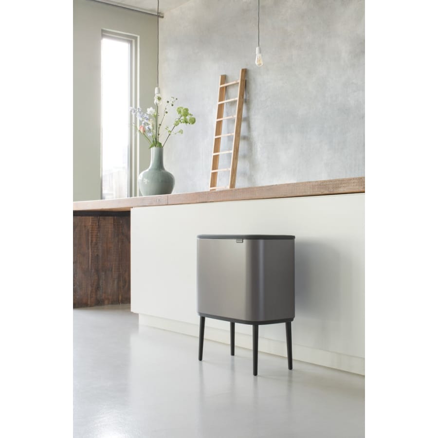 Brabantia Bo Touch Bin Abfalleimer, 11 + 23 Liter