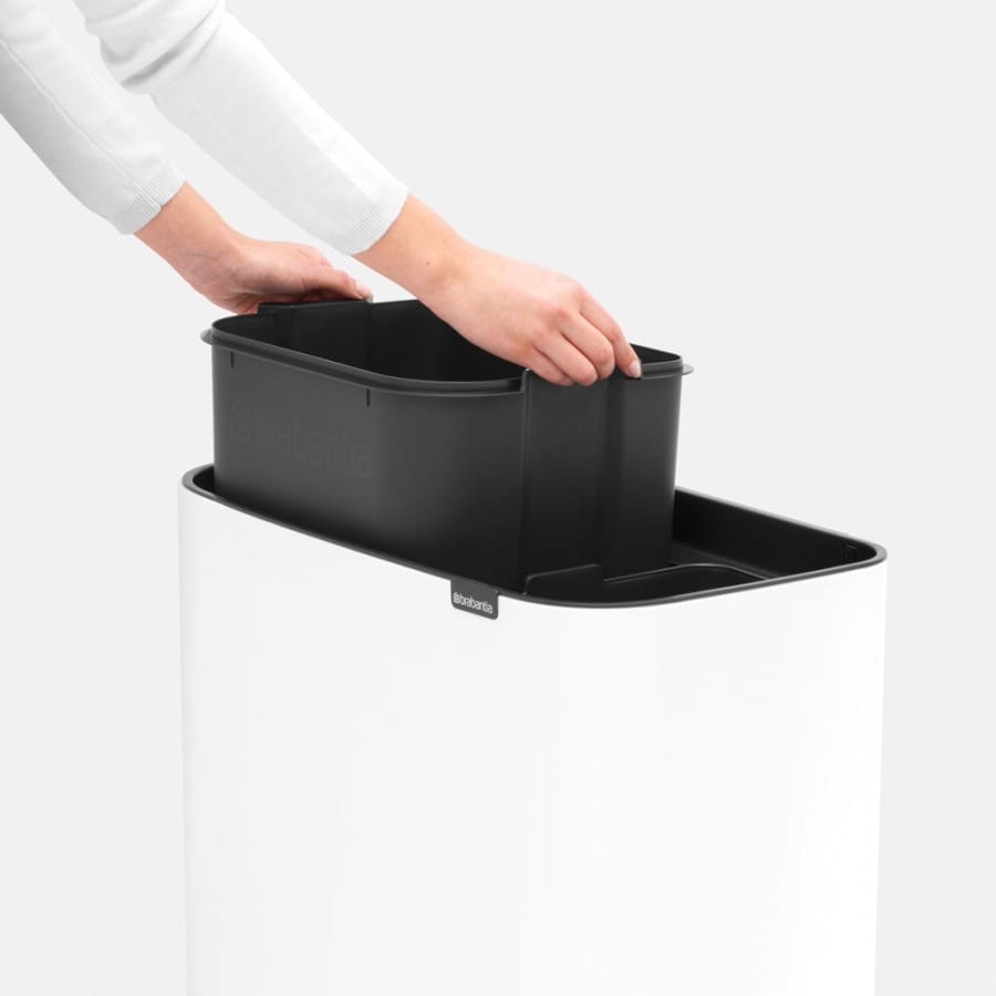Brabantia Bo Touch Bin Abfalleimer, 11 + 23 Liter