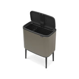 Brabantia Bo Touch Bin Abfalleimer, 11 + 23 Liter