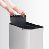 Brabantia Bo Touch Bin Abfalleimer, 3 x 11 Liter