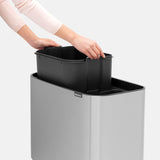 Brabantia Bo Touch Bin Abfalleimer, 3 x 11 Liter