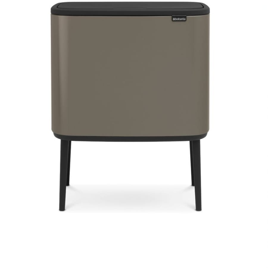 Brabantia Bo Touch Bin Abfalleimer, 36 Liter platinum