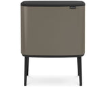 Brabantia Bo Touch Bin Abfalleimer, 36 Liter platinum