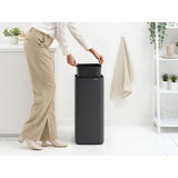 Brabantia Bo Touch Bin Abfalleimer mit Soft-Touch-Öffnung, 30 Liter