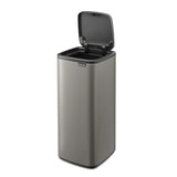 Brabantia Bo Touch Bin Abfalleimer mit Soft-Touch-Öffnung, 30 Liter