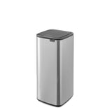 Brabantia Bo Touch Bin Abfalleimer mit Soft-Touch-Öffnung, 30 Liter matt steel fingerprint proof