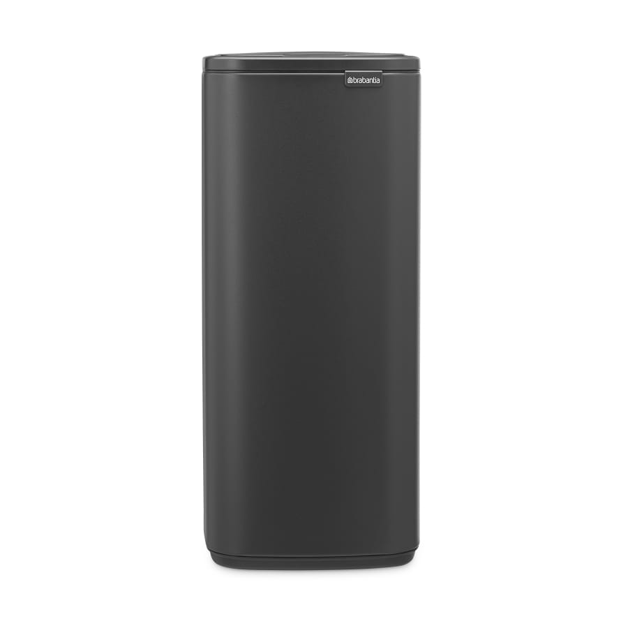 Brabantia Bo Touch Bin Abfalleimer mit Soft-Touch-Öffnung, 30 Liter mineral infinite grey