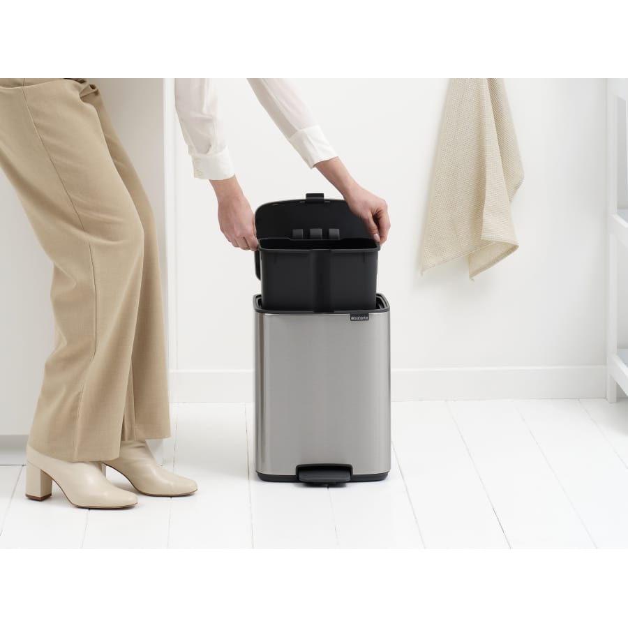 Brabantia Bo Treteimer, 12 Liter