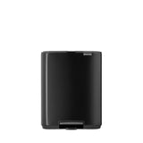 Brabantia Bo Treteimer, 12 Liter matt black