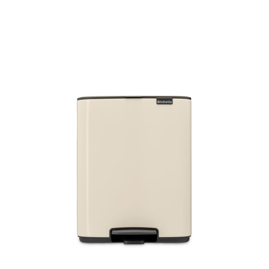 Brabantia Bo Treteimer, 12 Liter soft beige
