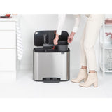 Brabantia Bo Treteimer, 3 x 11 Liter