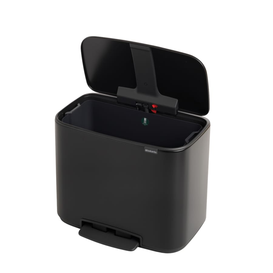 Brabantia Bo Treteimer, 36 Liter matt black