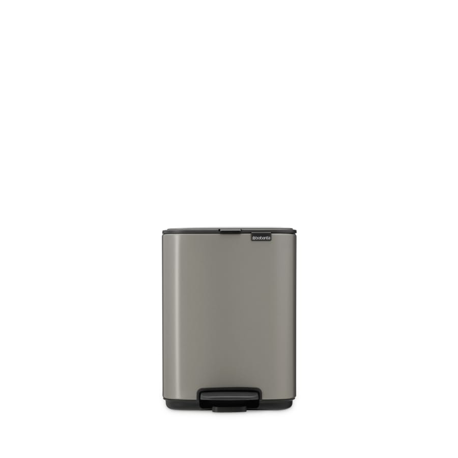 Brabantia Bo Treteimer, 4 Liter platinum