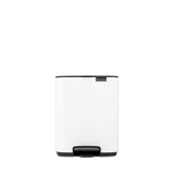 Brabantia Bo Treteimer, 7 Liter weiß