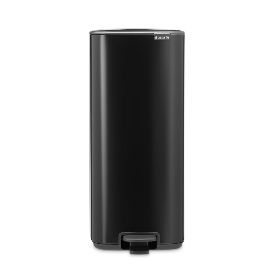 Brabantia Bo Treteimer mit Pedal, 30 Liter matt black