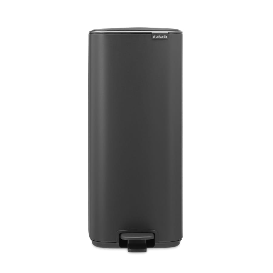 Brabantia Bo Treteimer mit Pedal, 30 Liter mineral infinite grey