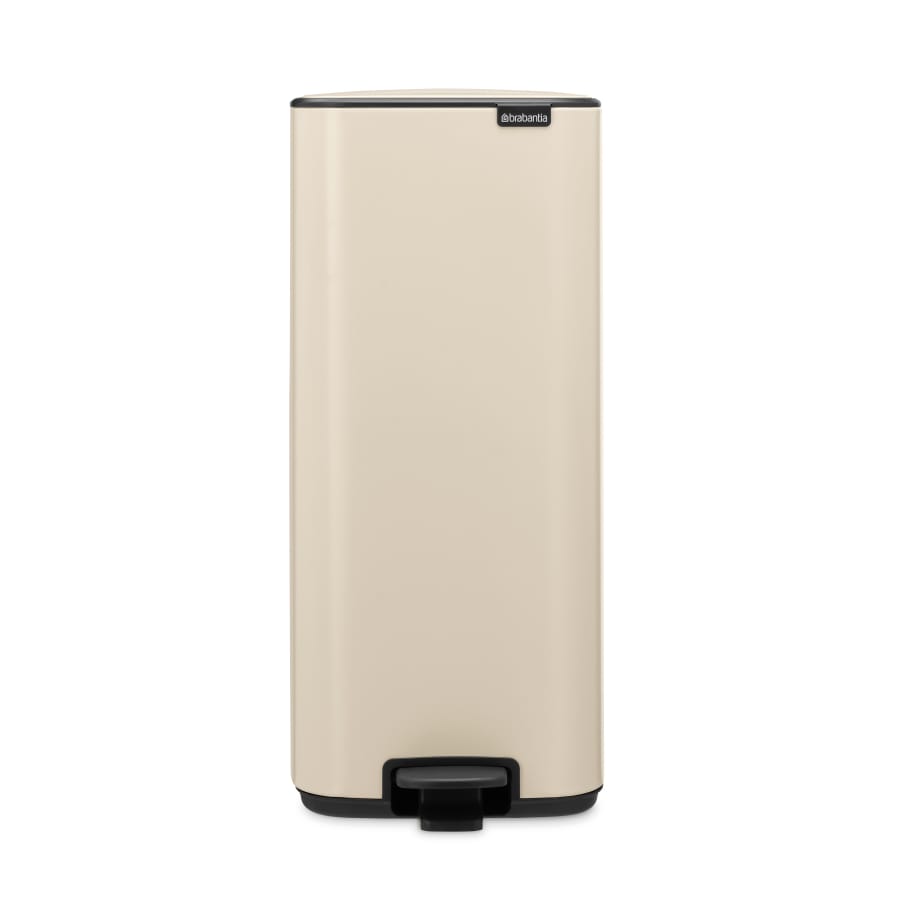 Brabantia Bo Treteimer mit Pedal, 30 Liter soft beige