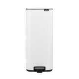 Brabantia Bo Treteimer mit Pedal, 30 Liter weiß
