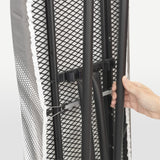 Brabantia Bügeltisch Größe B, 124 x 38 cm, Streckmetall, 4 Arbeitshöhen