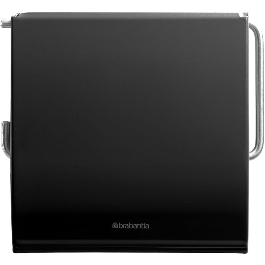 Brabantia Classic Toilettenpapierhalter Matt Black, Wandmontage