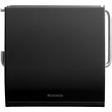 Brabantia Classic Toilettenpapierhalter Matt Black, Wandmontage