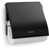 Brabantia Classic Toilettenpapierhalter Matt Black, Wandmontage