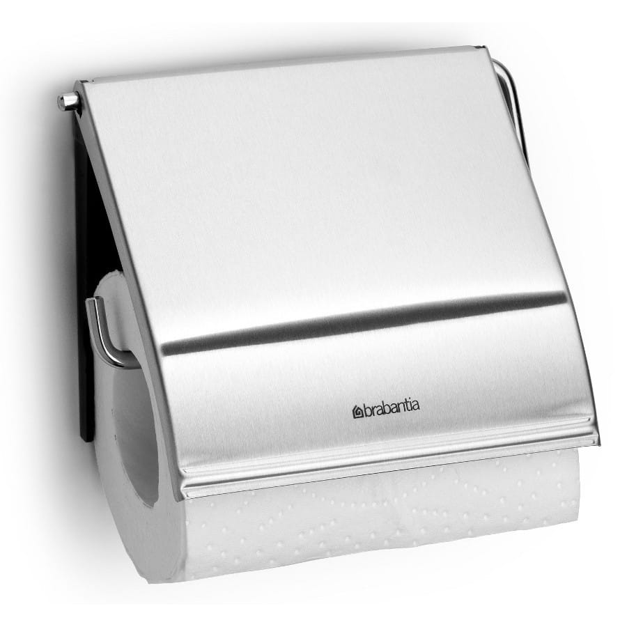 Brabantia Classic Toilettenpapierhalter, Wandmontage matt steel