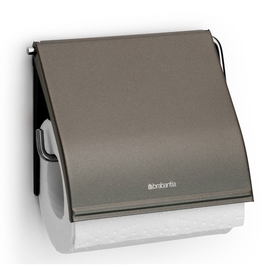 Brabantia Classic Toilettenpapierhalter, Wandmontage platinum