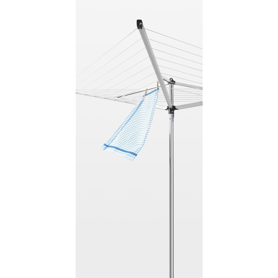 Brabantia Compact Wäschespinne, 30 Meter, mit Bodenhülse
