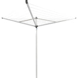 Brabantia Compact Wäschespinne, 30 Meter, mit Bodenhülse