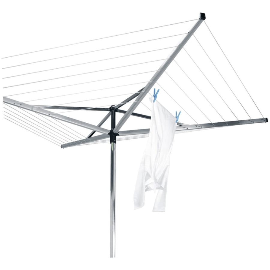 Brabantia Compact Wäschespinne, 40 Meter, mit Bodenhülse