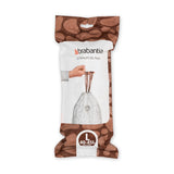 Brabantia (L) Müllbeutel PerfectFit, 40-45 Liter 1 Packung (20 Beutel)