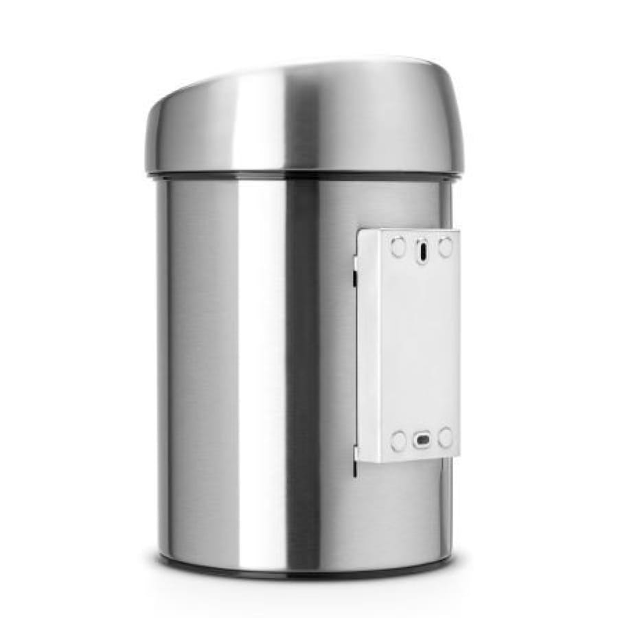 Brabantia NewIcon Touch Bin Abfallbehälter, 3 Liter, Edelstahl, Wandmontage