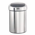 Brabantia NewIcon Touch Bin Abfallbehälter, 3 Liter, Edelstahl, Wandmontage brilliant steel