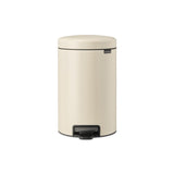 Brabantia NewIcon Treteimer, 12 Liter soft beige