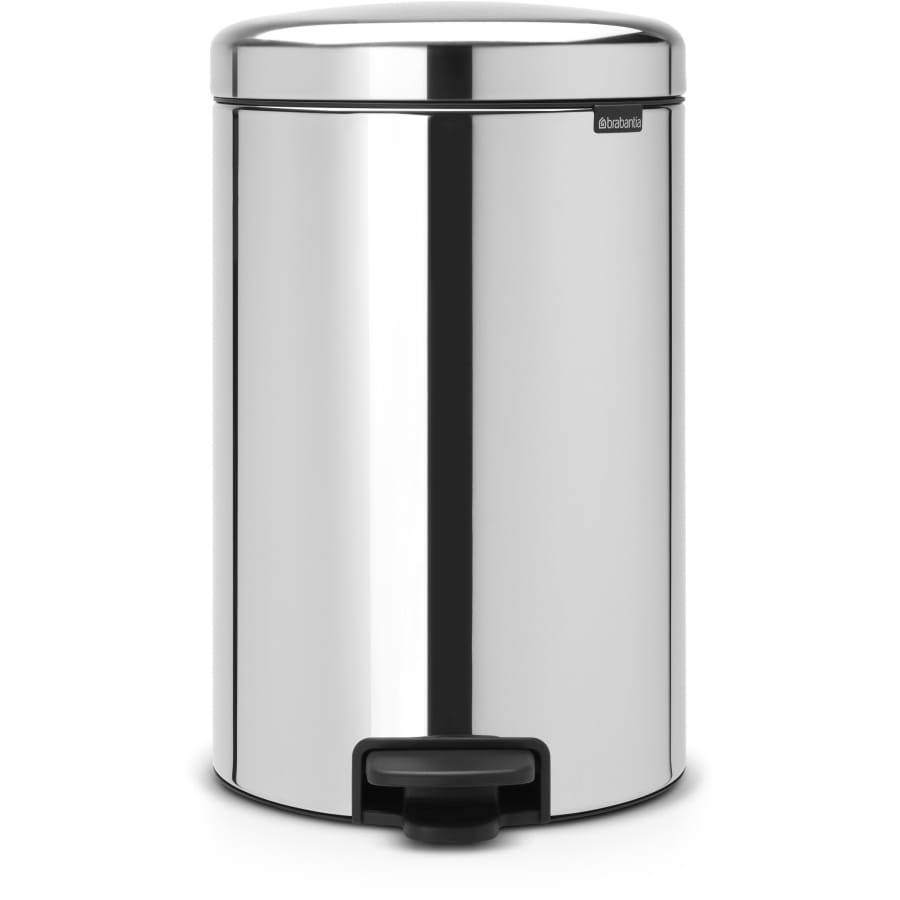 Brabantia NewIcon Treteimer, 20 Liter brilliant steel