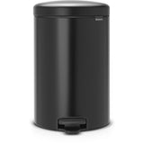 Brabantia NewIcon Treteimer, 20 Liter matt black