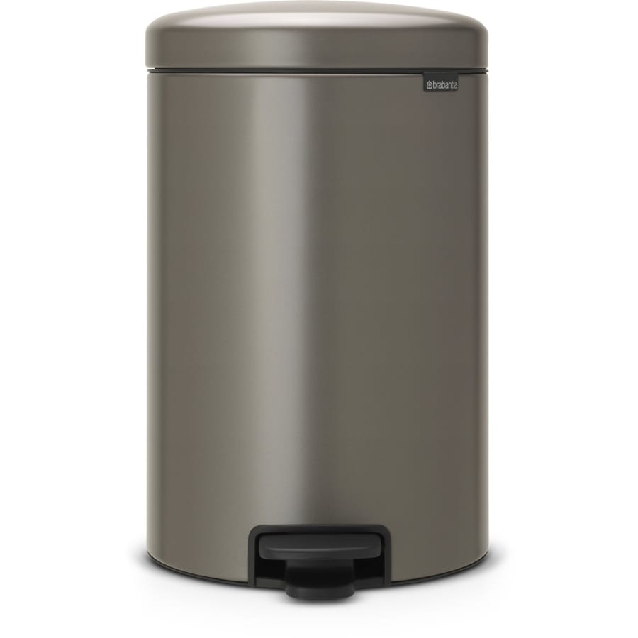 Brabantia NewIcon Treteimer, 20 Liter platinum