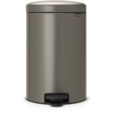 Brabantia NewIcon Treteimer, 20 Liter platinum