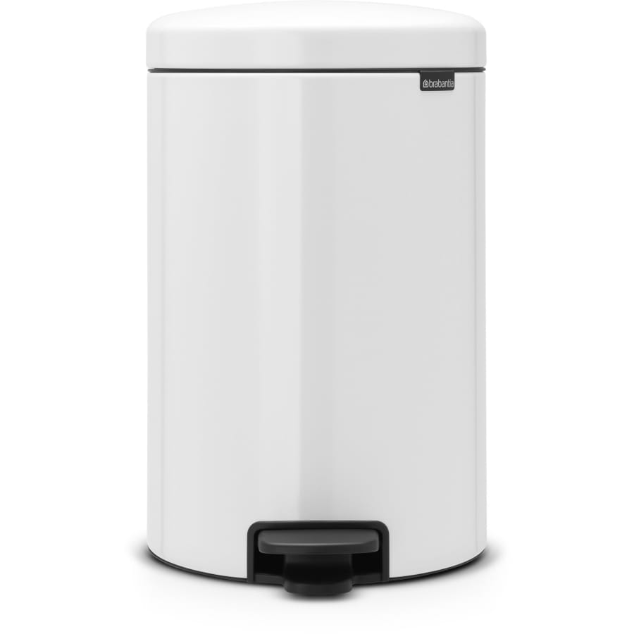 Brabantia NewIcon Treteimer, 20 Liter weiß