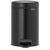 Brabantia NewIcon Treteimer, 3 Liter matt black