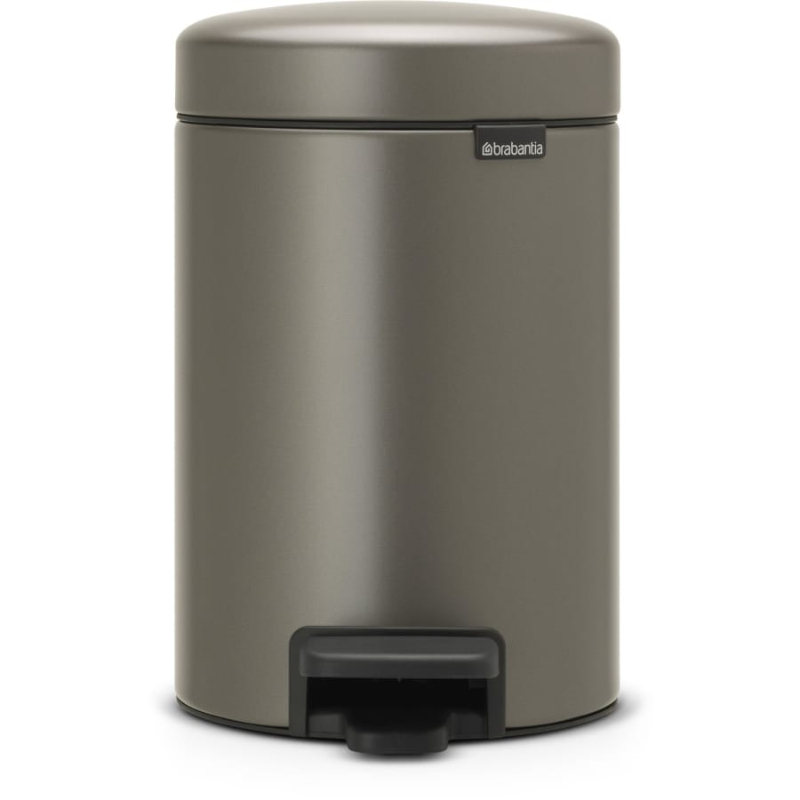 Brabantia NewIcon Treteimer, 3 Liter platinum